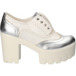 Pantofi fashion, albi, cu...