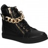 Ghete fashion, negre, pentru femei
