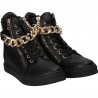Ghete fashion, negre, pentru femei
