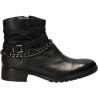 Cizme scurte, stil urban, piele naturala