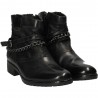 Cizme scurte, stil urban, piele naturala