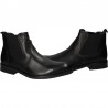 Ghete clasice, negre, din piele naturala