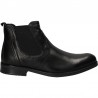 Ghete clasice, negre, din piele naturala