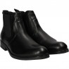 Ghete clasice, negre, din piele naturala