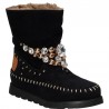 Ghete fashion, cu pietre, pentru fete