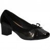 Pantofi eleganti, cu toc mic, culoarea neagra