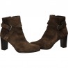 Botine elegante din piele naturala intoarsa