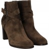 Botine elegante din piele naturala intoarsa