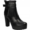 Botine Oxford, fashion, cu franjuri