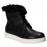 Ghete fashion, cu talpa alba