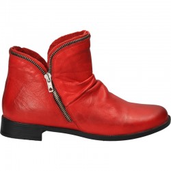 Botine rosii, fashion, din...