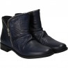 Botine fashion, cu toc mic, piele naturala