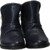 Botine fashion, cu toc mic, piele naturala