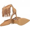 Pantofi de vara, fashion, cu franjuri
