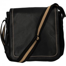 Geanta postas, neagra, unisex