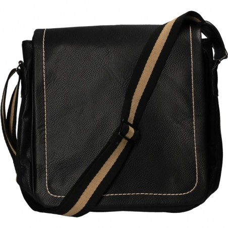 Geanta postas, neagra, unisex