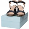 Sandale elegante, cu toc robust