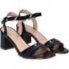 Sandale elegante, cu toc robust