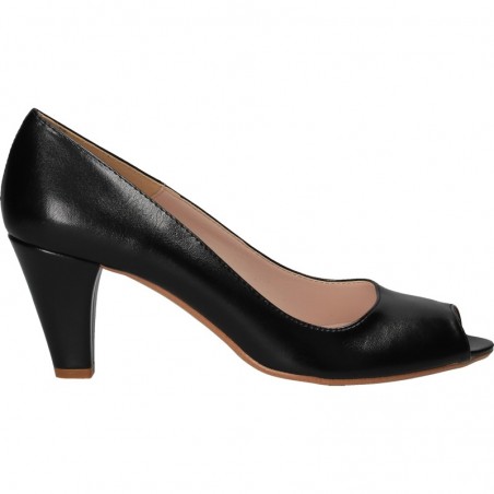 Pantofi de vara, eleganti, decupati in fata