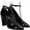 Pantofi de dama, eleganti, cu toc robust