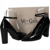 Pantofi de dama, eleganti, cu toc robust