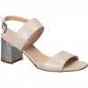 Sandale glamour, trendy, cu toc mediu