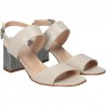 Sandale glamour, trendy, cu toc mediu