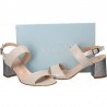Sandale glamour, trendy, cu toc mediu