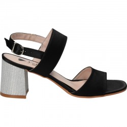 Sandale elegante din satin