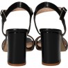 Sandale elegante, cu toc mediu, MADE IN ITALY