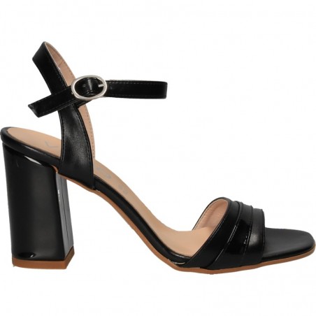 Sandale elegante, cu toc mediu, MADE IN ITALY