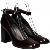 Pantofi de dama, lac, bordo, stil elegant