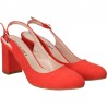 Pantofi de vară, coral, pentru femei