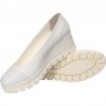 Pantofi piele naturala, cu platforma