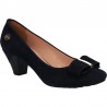 Pantofi glamour, cu funda si toc mediu