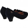 Pantofi glamour, cu funda si toc mediu