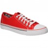 Tenisi barbatesti, trendy, culoare rosie