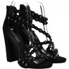 Sandale fashion negre