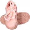 Sneakers roz, de lac, pentru fete