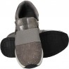 Sneakers gri cu strasuri, pentru fete