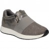 Sneakers gri cu strasuri, pentru fete