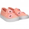 Espadrile moderne, cu flori, pentru fete