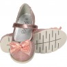 Balerini trendy, roz, cu perle, pentru fete