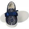 Espadrile moderne, din dantela, pentru fete