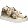 Sneakers aurii, cu urechiuse, pentru fetite