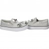 Espadrile cu flori glamour, pentru fete