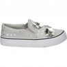 Espadrile gri pentru fete