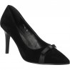 Pantofi de dama, de gala, din catifea neagra