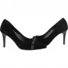 Pantofi de dama, de gala, din catifea neagra