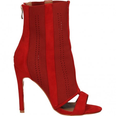 Sandale fashion, inalte, cu toc stiletto